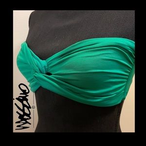 Kelly Green Bikini Top Size Medium